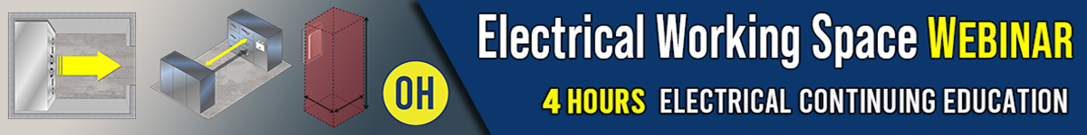 Electrical Equipment Working Space (Webinar) Banner