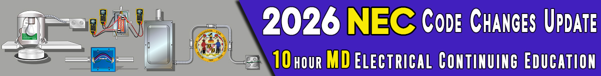 2026 NEC Code Changes Update 10-Hours Banner