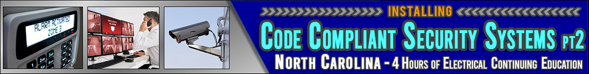 Installing Code Compliant Security Systems Part 2 Banner