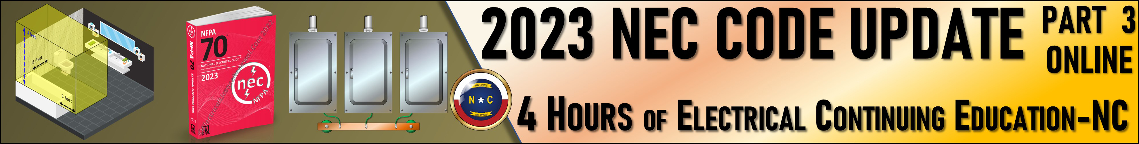 2023 NEC Code Changes Update Part 3 Banner
