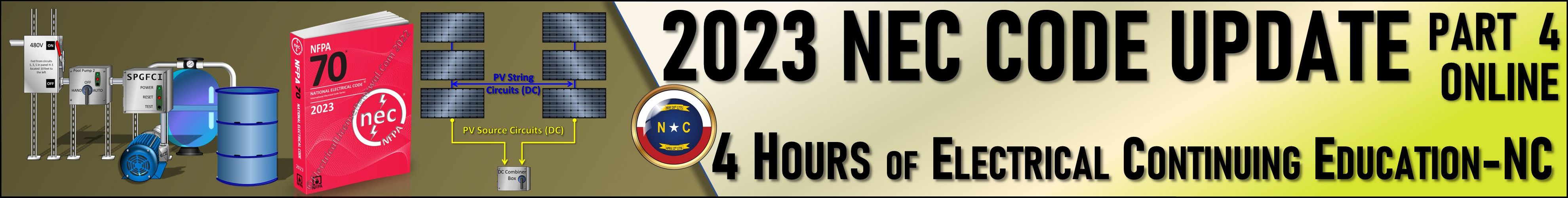 2023 NEC Code Changes Update Part 4 Banner