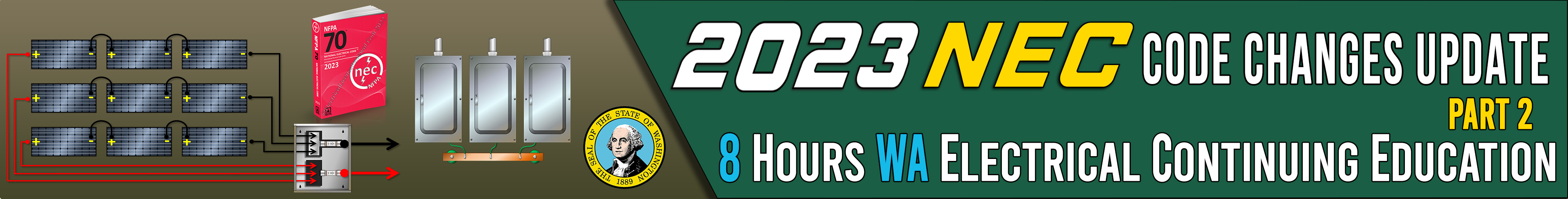 2023 NEC Code Changes Update Part 2 Banner