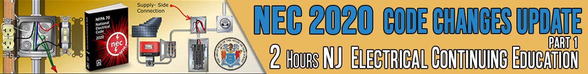 2020 NEC Changes Part 1 Banner