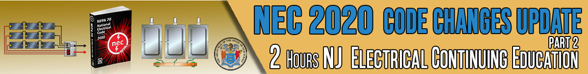 2020 NEC Changes Part 2 Banner