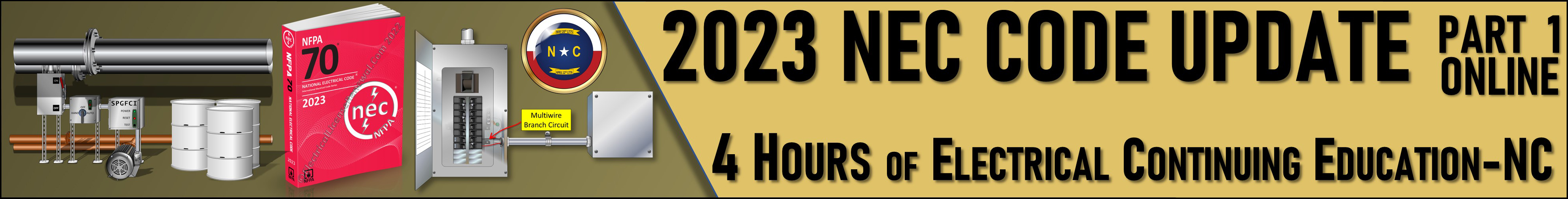 2023 NEC Code Changes Update Part 1 Banner
