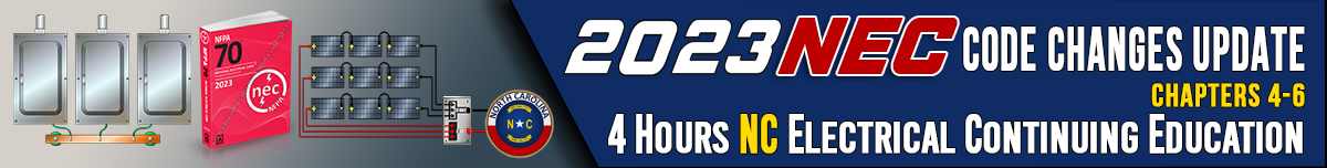 2023 NEC Update Chapters 4-6 (Classroom) Banner