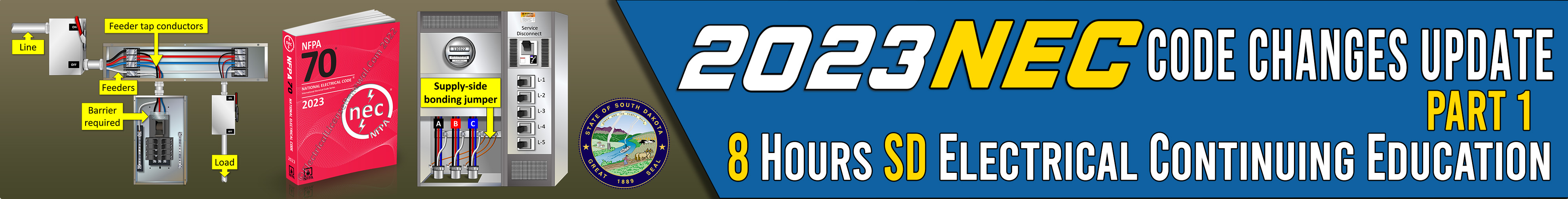 2023 NEC Code Changes Update part 1 Banner