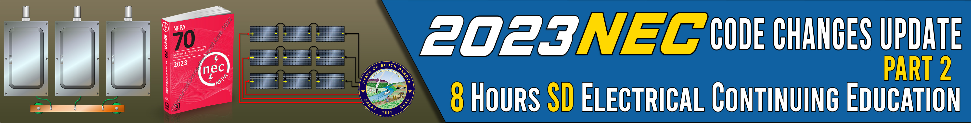 2023 NEC Code Changes Update part 2 Banner