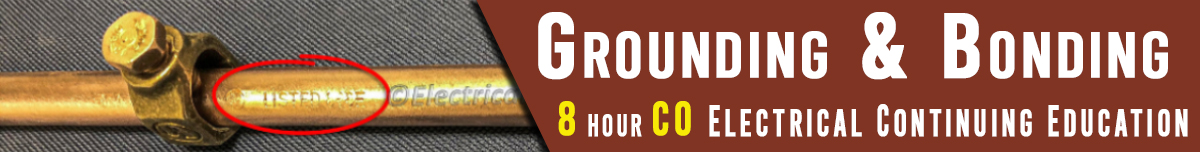 Grounding and Bonding Banner