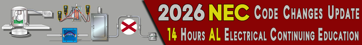2026 NEC Code Changes Update Banner
