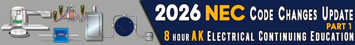 NEC 2026 Code Changes Update Part 1 Banner