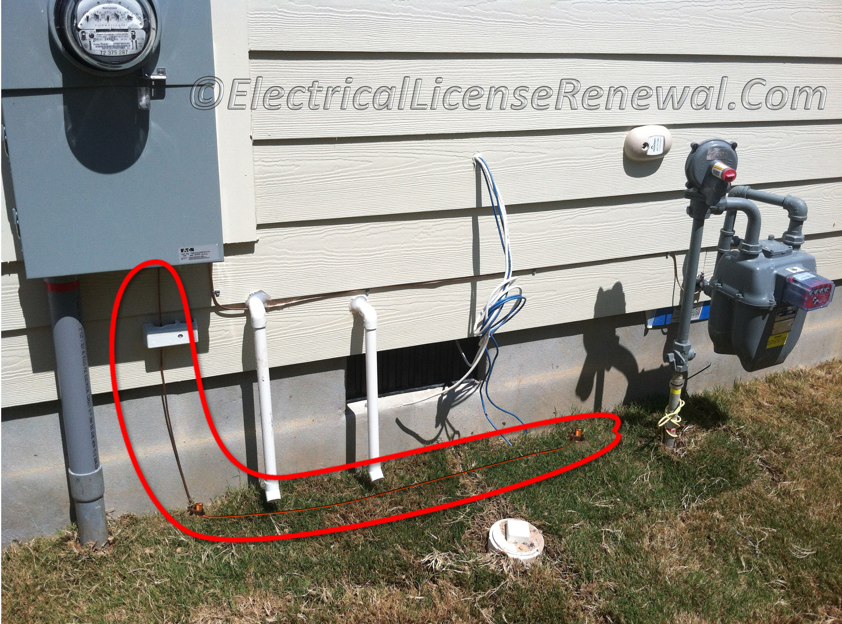 Grounding Electrode Conductor Size Chart