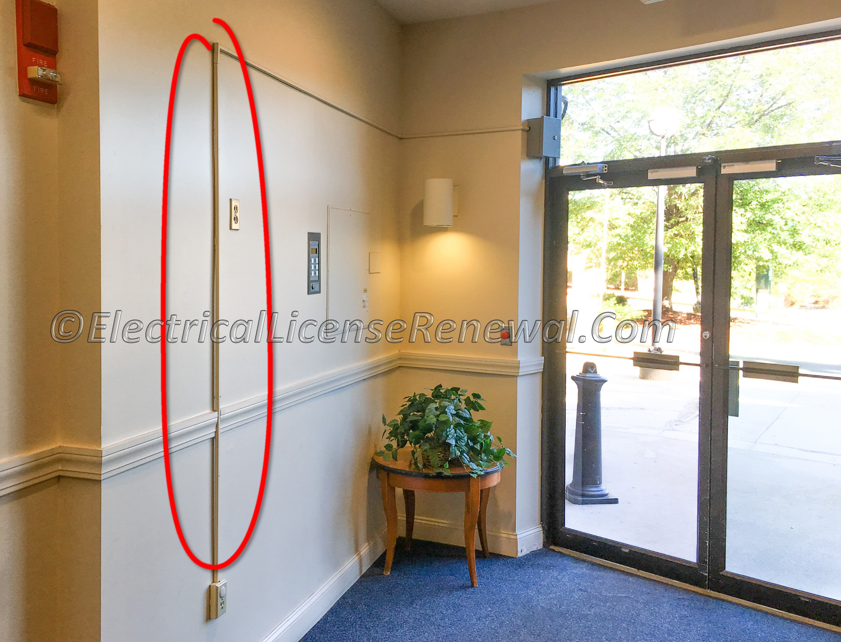 386.120 Surface Metal Raceways. Marking.