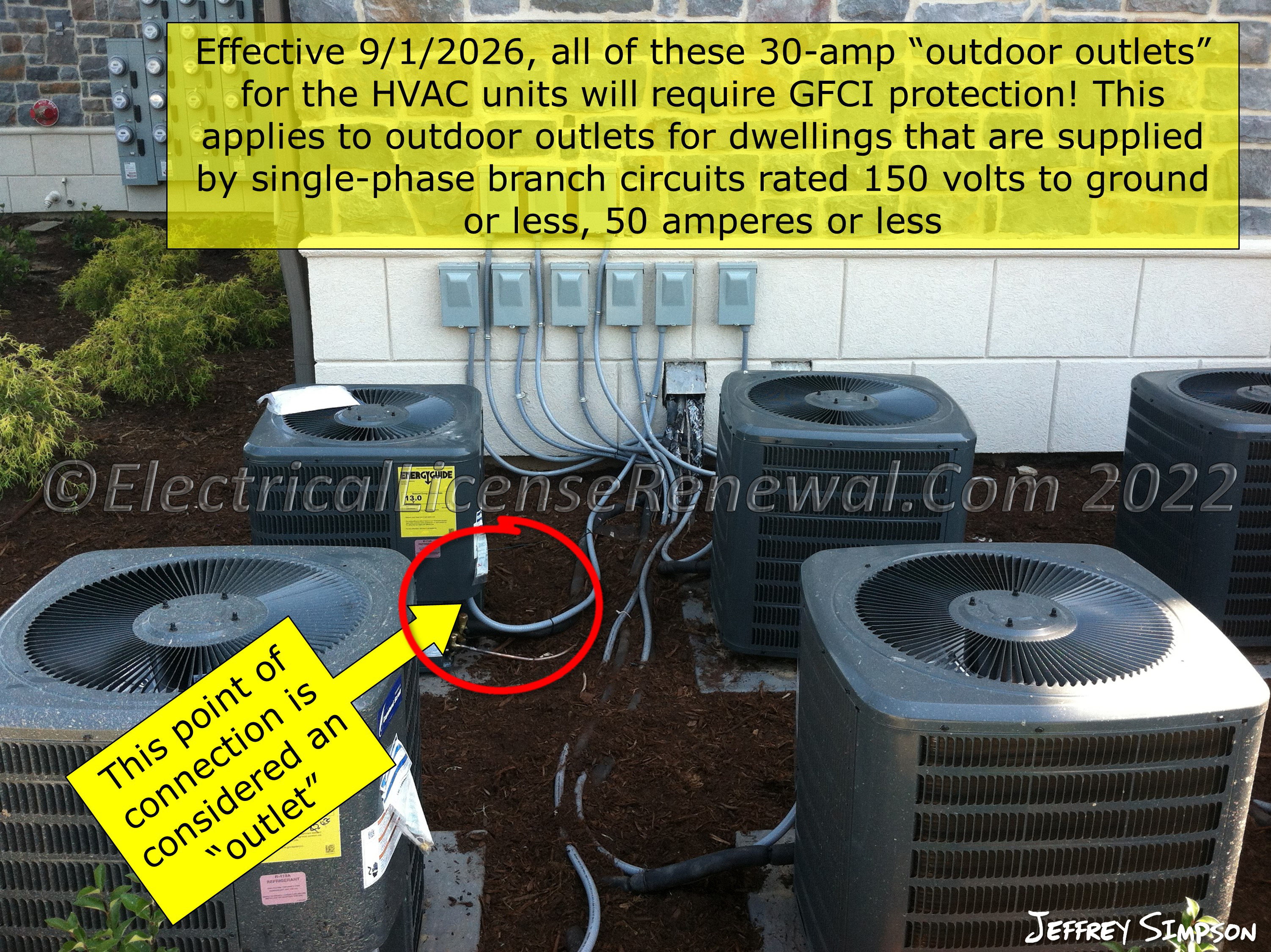 118.18F GFCI Protection. Outdoor Outlets.