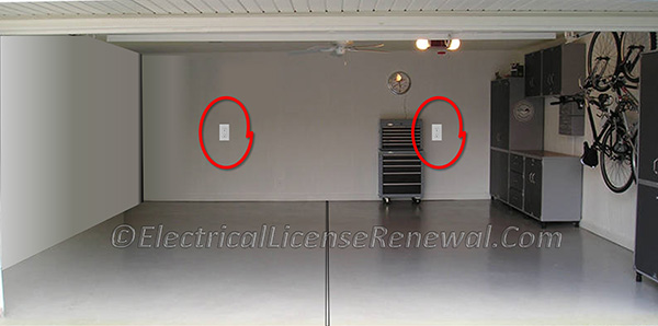 Now, at least one receptacle is required for each car space.