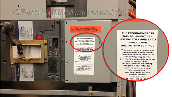 Most adjustable overcurrent devices come from the factory with the settings dialed to the most restrictive condition.&nbsp;Part of selective coordination is ensuring that adjustable settings are properly set. This is the responsibility of the electrical engineer who designed the project.&nbsp;