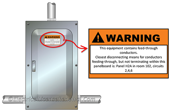 Field applied hazard markings must adequately warn of the hazard using effective words and/or colors and/or symbols.
