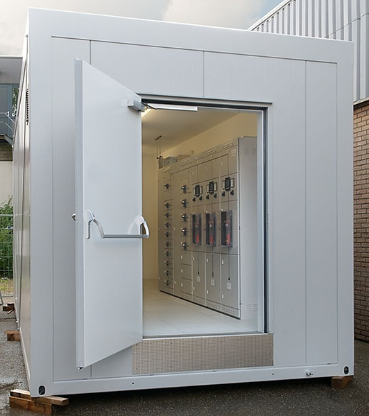 Modular data center.