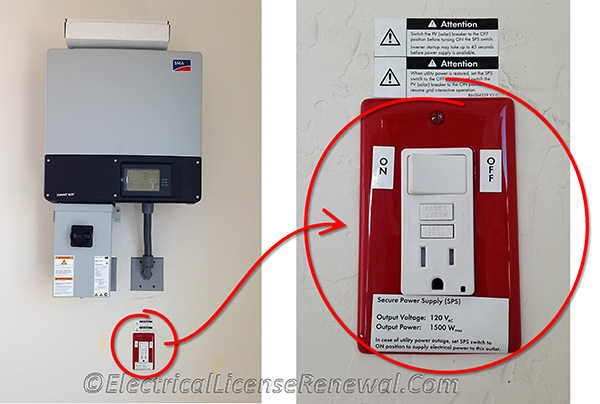 A Multimode Inverter has&nbsp;the capabilities of both the utility-interactive inverter and the stand-alone inverter. This particular inverter comes with a receptacle that will remain energized during a power outage as long as the sun is shining on the PV modules.