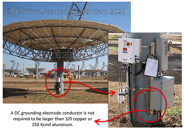 These are utility grade DC solar heat generators that direct sunlight into a Stirling engine.