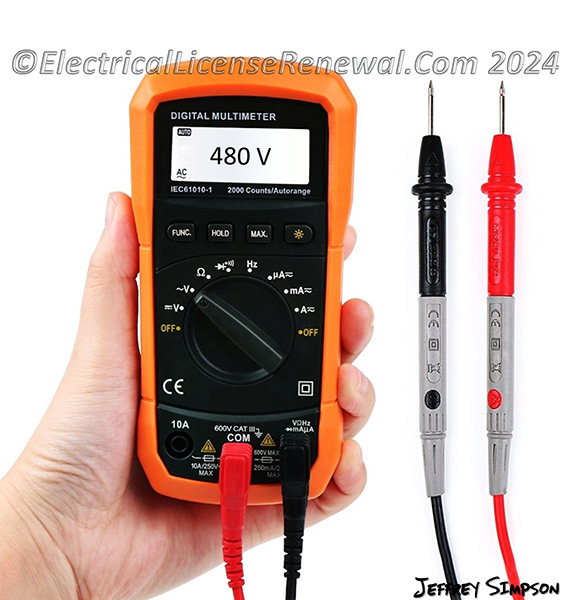 Electrical test meters shall be rated for circuits and equipment where they are utilized.