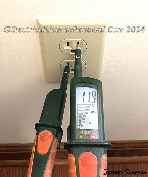 Always verify the operation of the tester on a known voltage source <strong>before and after</strong> an absence of voltage test is performed.