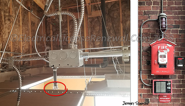 Fire sprinkler systems and fire alarm control panels are included in the Oregon definition of a Fire Protection System.