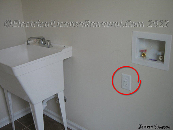 In Oregon, the rules regarding GFCI protection may be different depending on if the receptacle is a single type or a duplex type and how many appliances it serves.