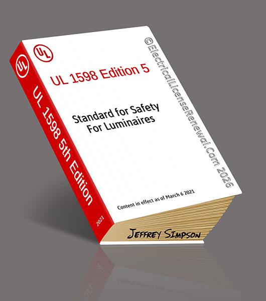 UL 1598 (5th edition) is mentioned in NEC Annex A.