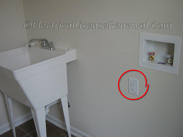 In Oregon, the rules regarding GFCI protection may be different depending on if the receptacle is a single type or a duplex type and how many appliances it serves.