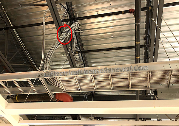 In Oregon, these cable ties are not required to be listed for securing and supporting.