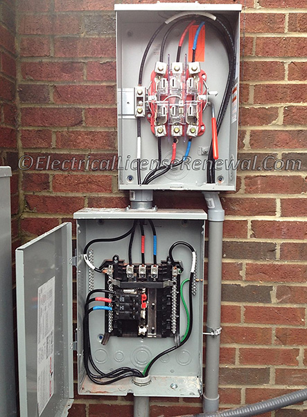 Would this 100-amp house panel pass inspection in ND?