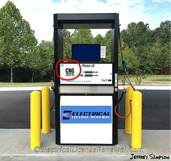 CNG facilities are becoming more and more common.