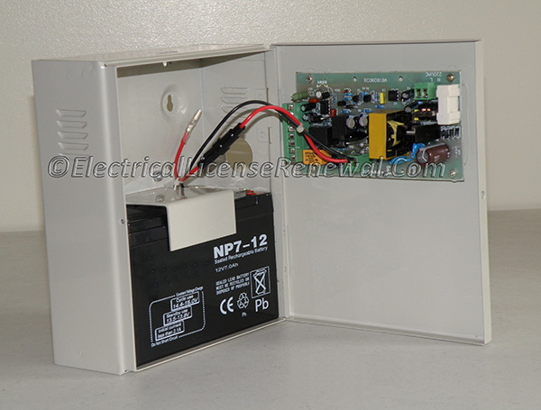 The secondary supply is permitted to be a storage battery dedicated to the premises security system arranged in accordance with 4.4.4.
