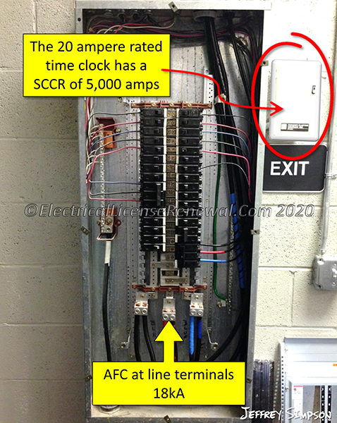 Many factors need to be known in order to determine compliance with NEC 110.10.